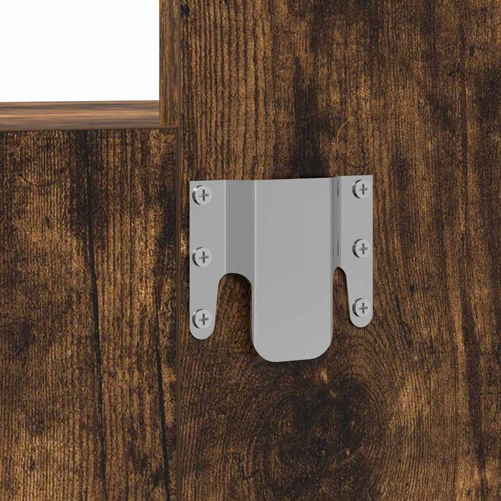 Plafondtafel met lade Bruin 60 x 40 x 70 cm Bewerkt hout is nu te koop bij PeponiXL, paradijselijk wonen!