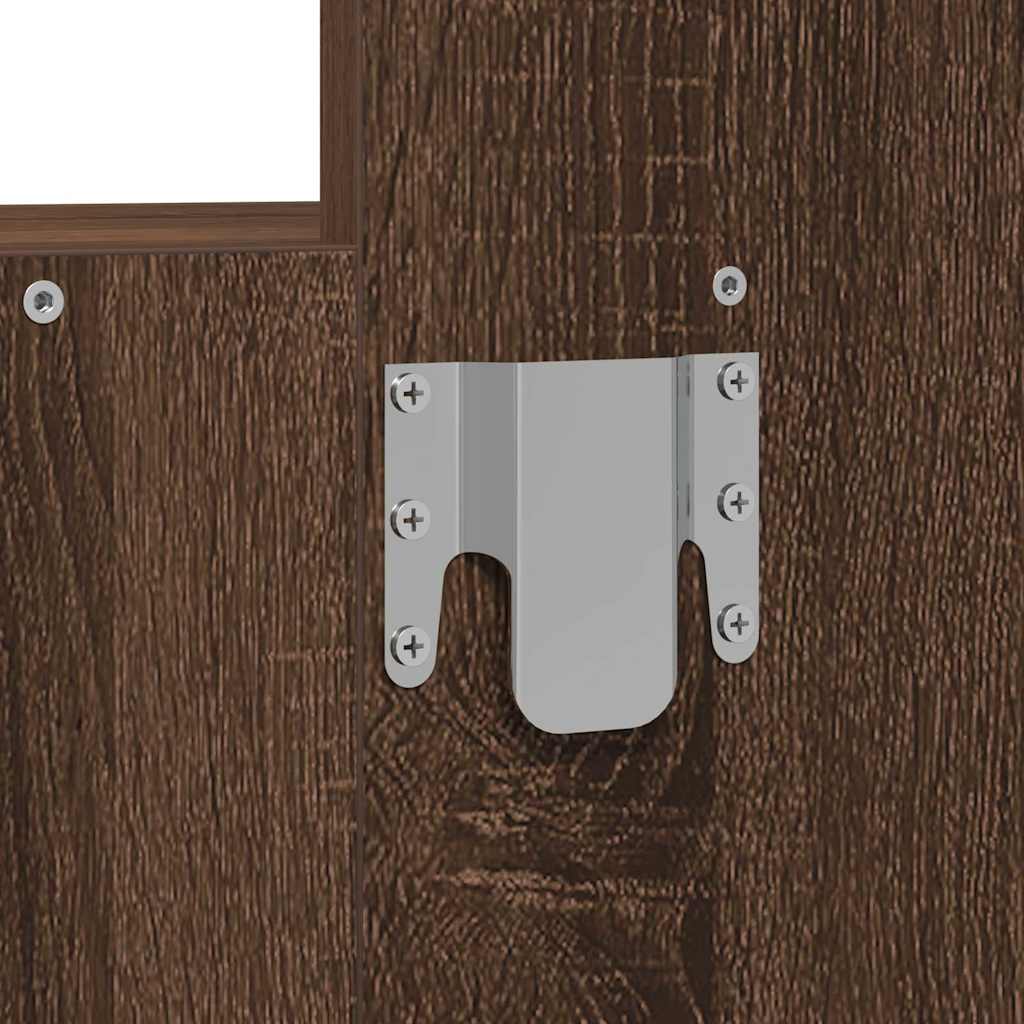 Plafondtafel Bruin 60 x 40 x 70 cm Bewerkt hout