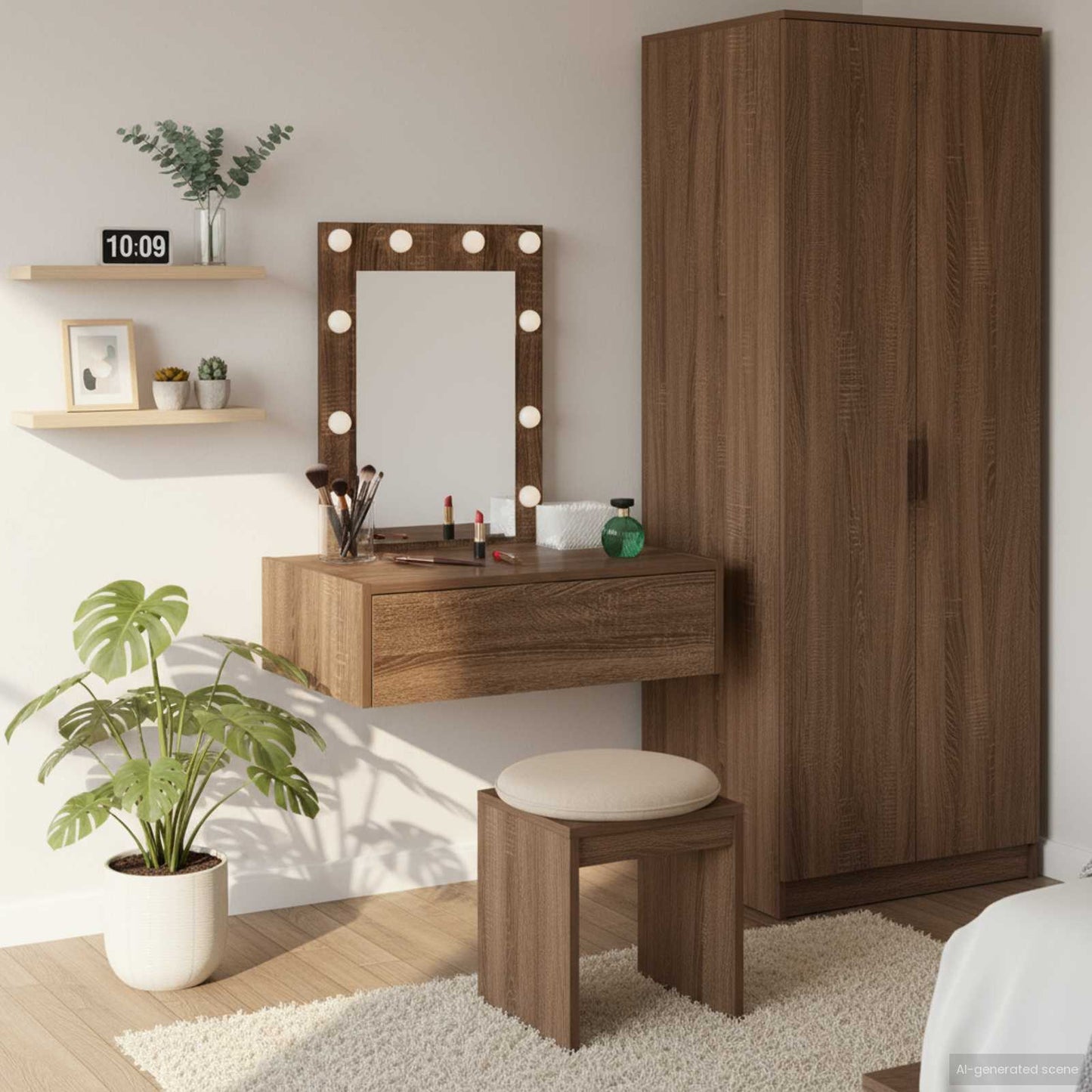 Plafondtafel Bruin 60 x 40 x 70 cm Bewerkt hout