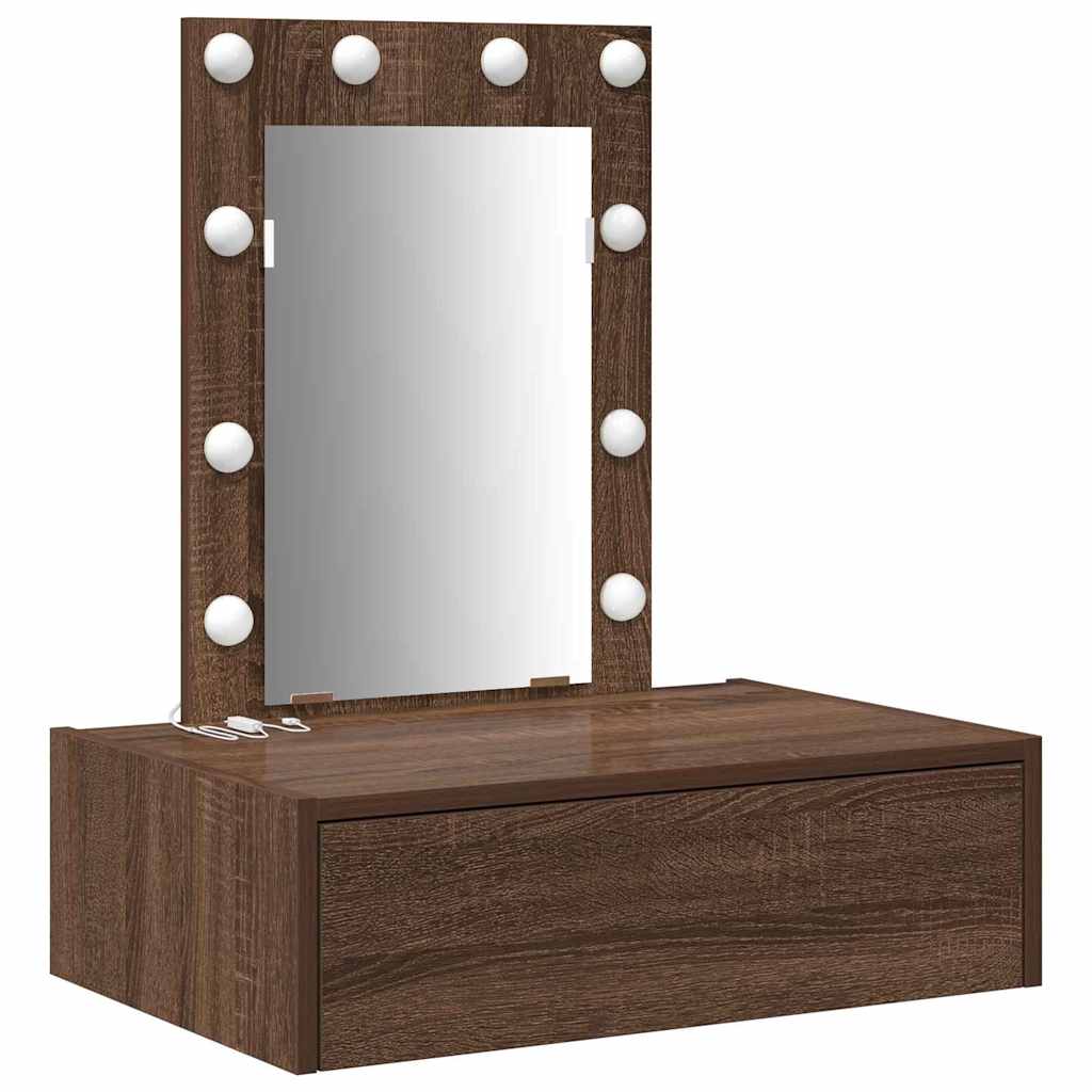 Plafondtafel Bruin 60 x 40 x 70 cm Bewerkt hout
