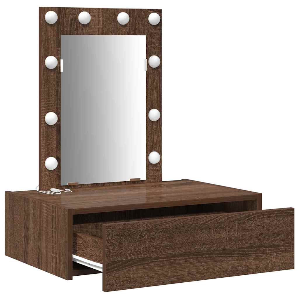 Plafondtafel Bruin 60 x 40 x 70 cm Bewerkt hout