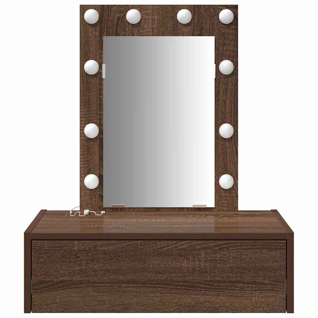 Plafondtafel Bruin 60 x 40 x 70 cm Bewerkt hout