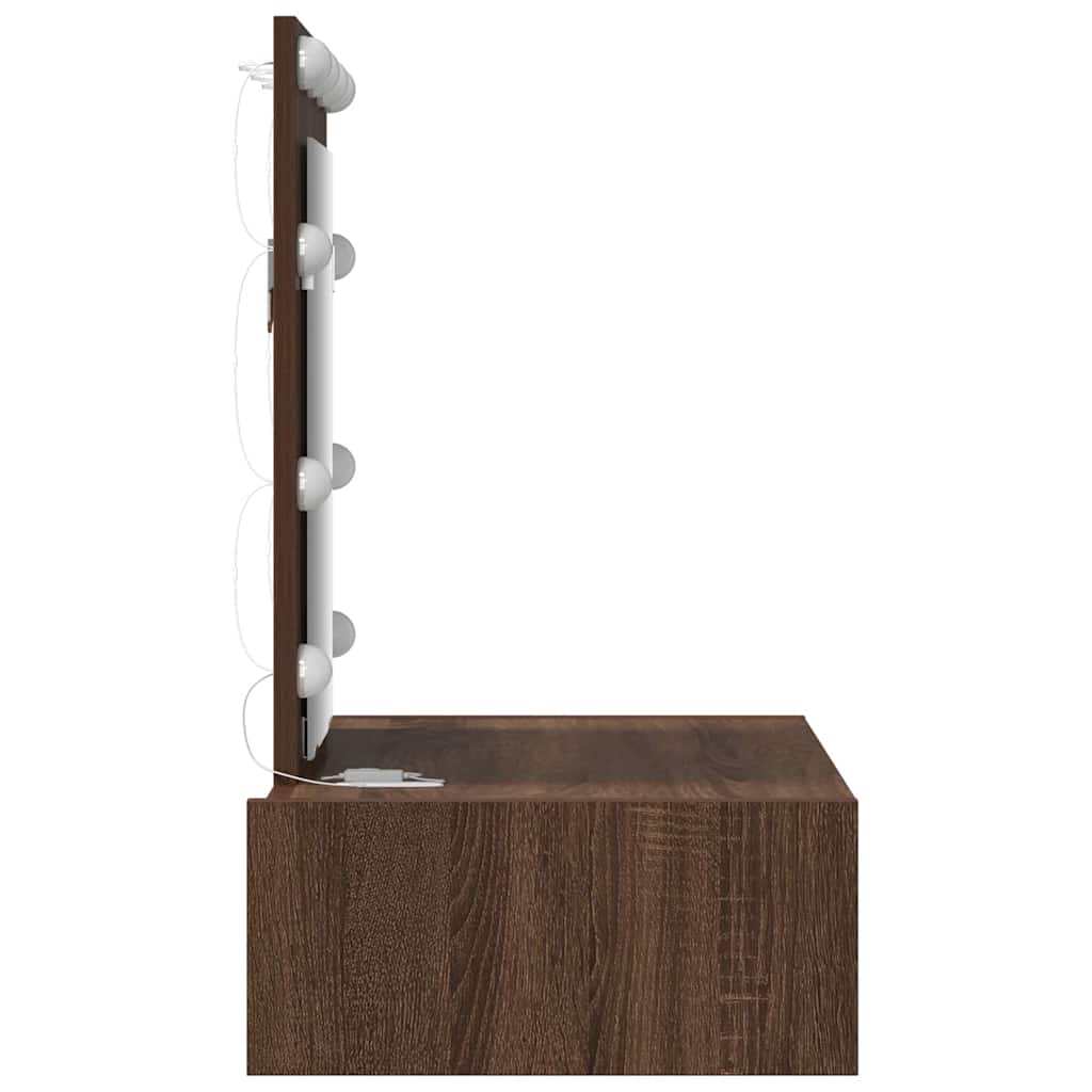Plafondtafel Bruin 60 x 40 x 70 cm Bewerkt hout