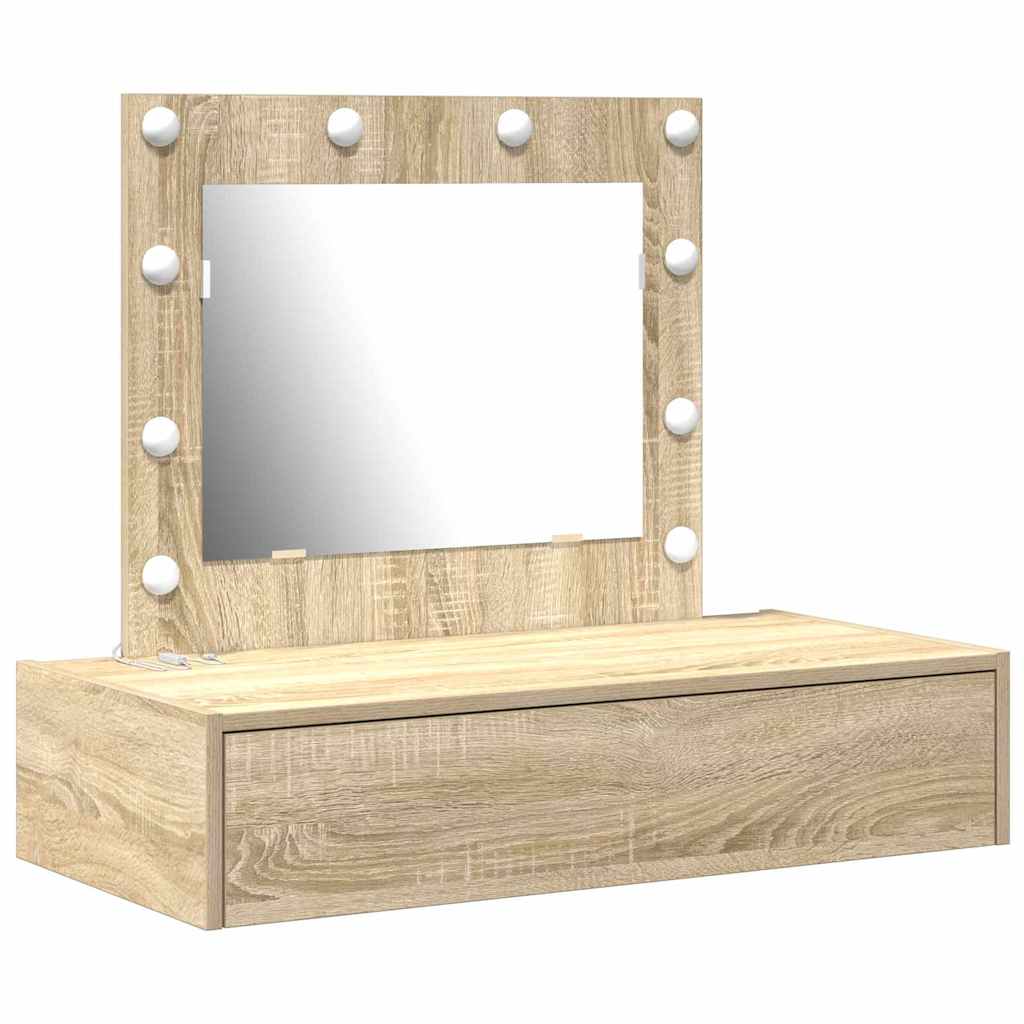 Plafondtafel met lade Bruin 83 x 40 x 70 cm Bewerkt hout is nu te koop bij PeponiXL, paradijselijk wonen!