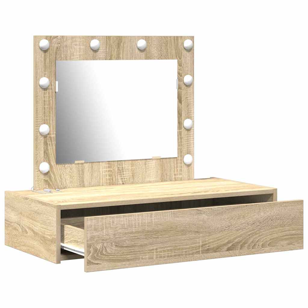 Plafondtafel met lade Bruin 83 x 40 x 70 cm Bewerkt hout is nu te koop bij PeponiXL, paradijselijk wonen!