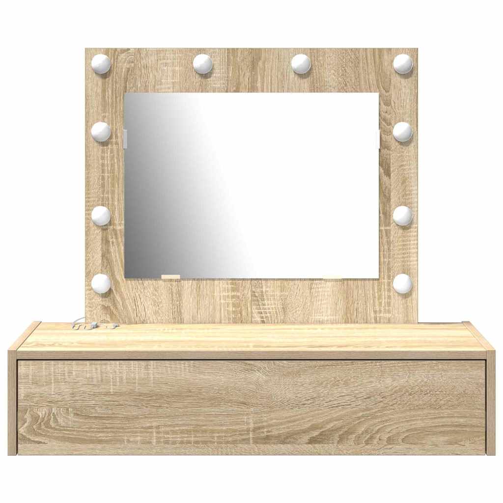 Plafondtafel met lade Bruin 83 x 40 x 70 cm Bewerkt hout is nu te koop bij PeponiXL, paradijselijk wonen!
