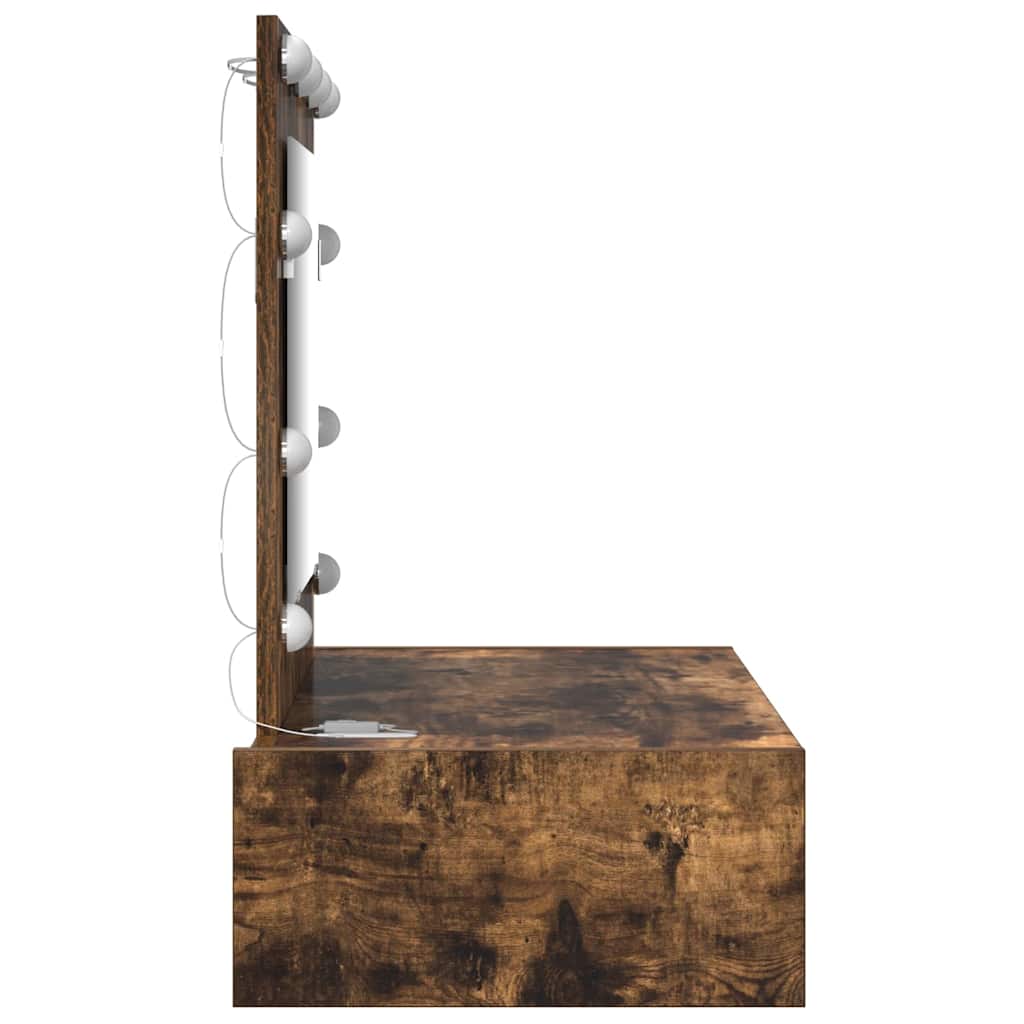 Plafondtafel met lade Bruin 83 x 40 x 70 cm Bewerkt hout is nu te koop bij PeponiXL, paradijselijk wonen!