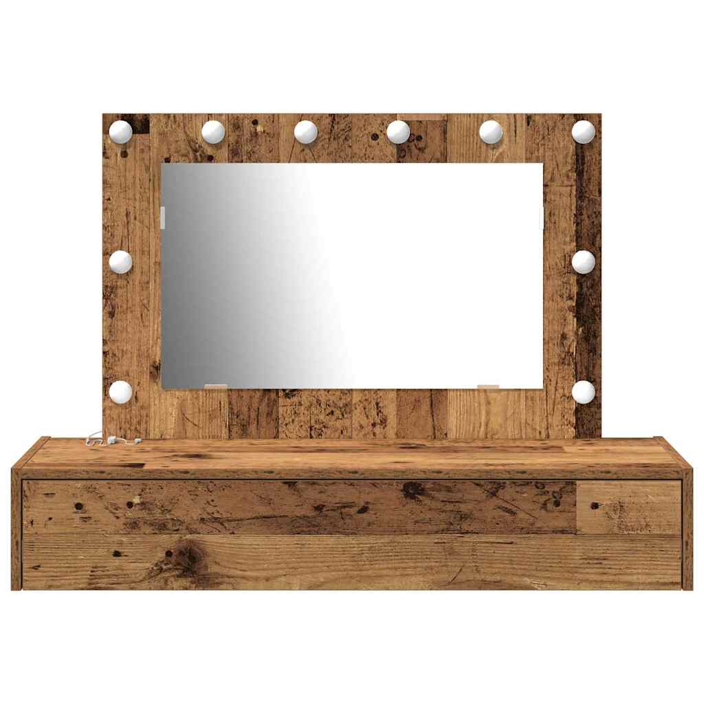 Plafondtafel met lade Bruin 100 x 40 x 70 cm Bewerkt hout is nu te koop bij PeponiXL, paradijselijk wonen!