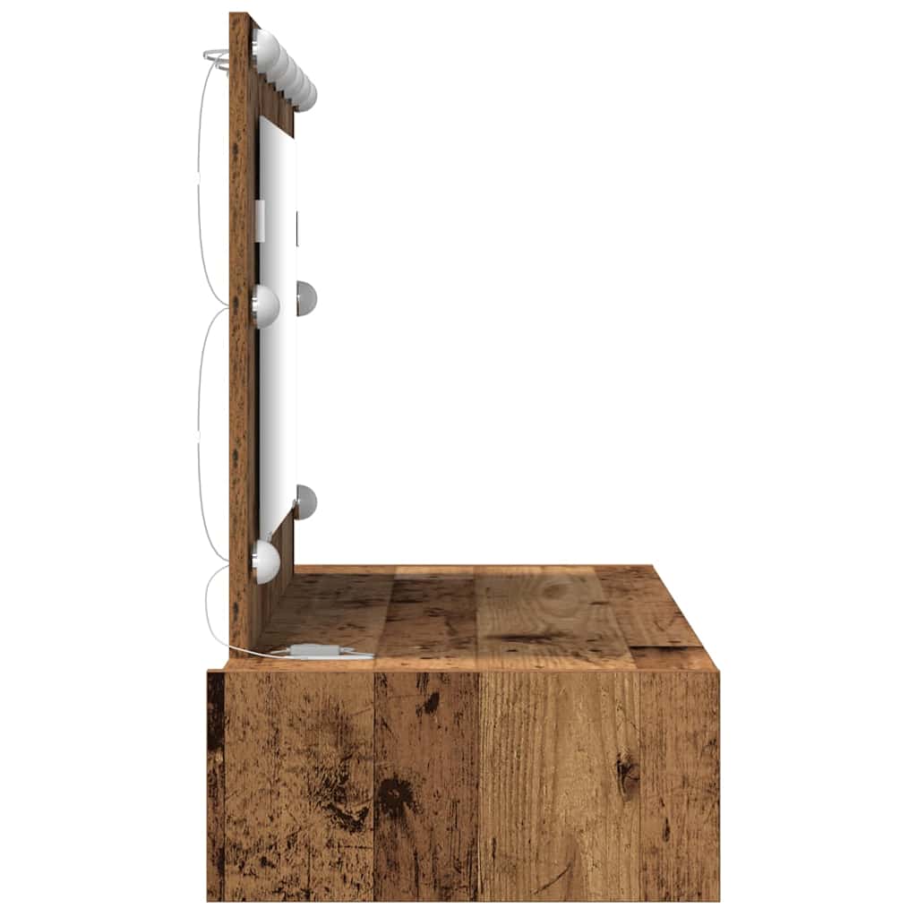 Plafondtafel met lade Bruin 100 x 40 x 70 cm Bewerkt hout is nu te koop bij PeponiXL, paradijselijk wonen!