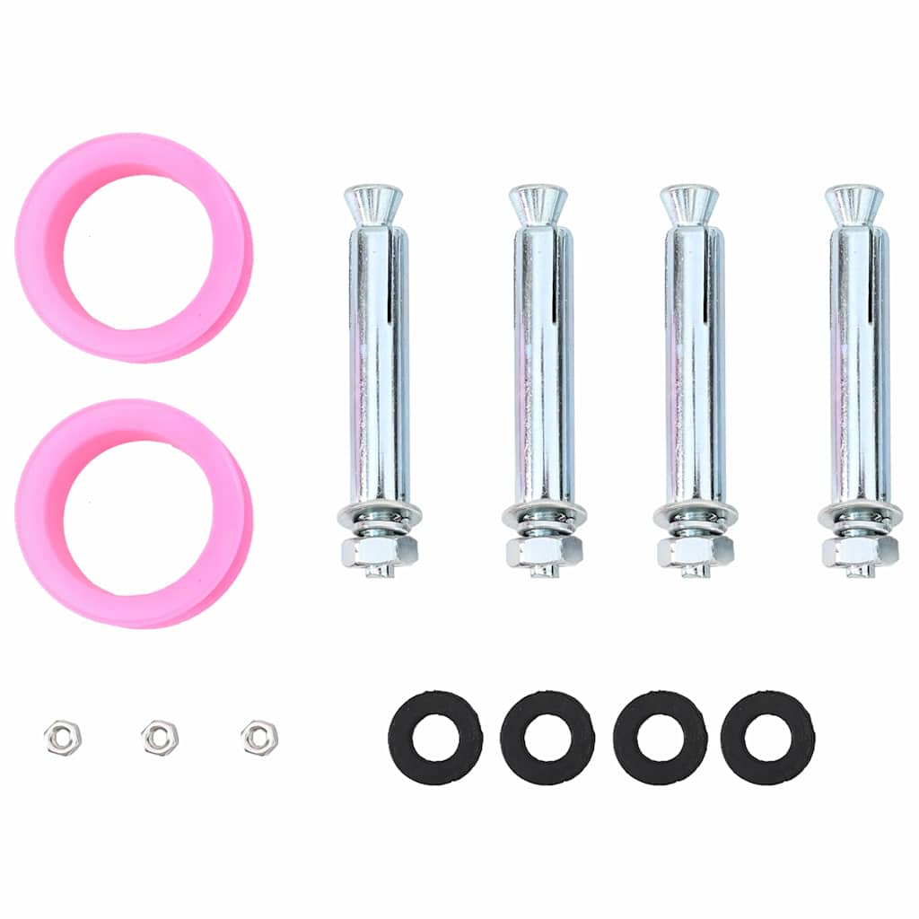 Buitenzonne-douche Zwart 217 cm PVC en Aluminium is nu te koop bij PeponiXL, paradijselijk wonen!