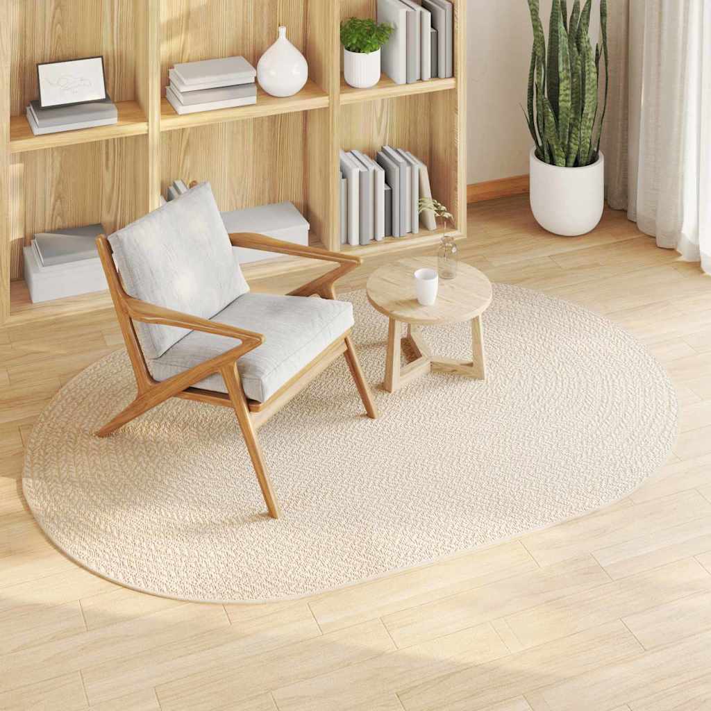 Vloerkleed ZIZUR Crème 200 x 140 cm Polypropyleen is nu te koop bij PeponiXL, paradijselijk wonen!