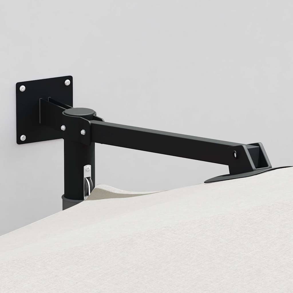 Tuinparasol Zand 248 x 248 x 148 cm Polyester en staal is nu te koop bij PeponiXL, paradijselijk wonen!