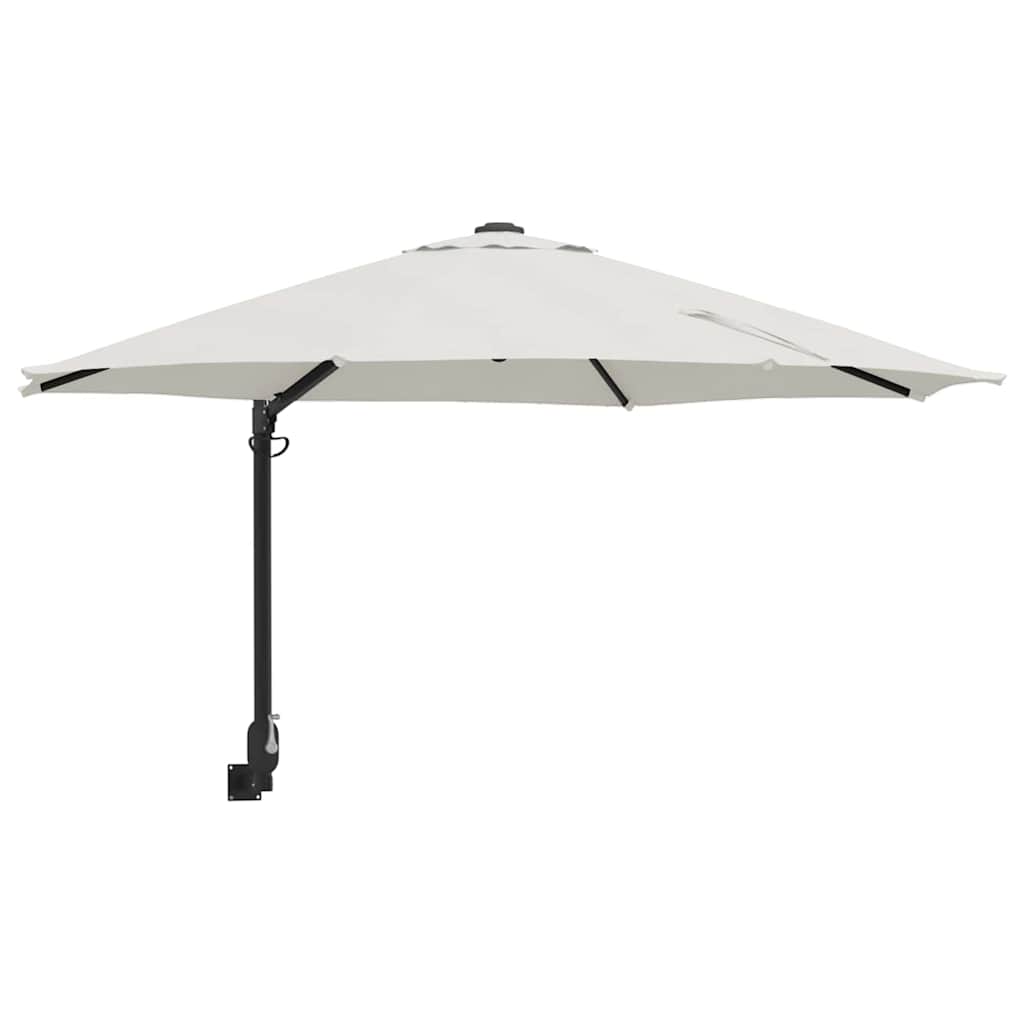 Tuinparasol Zand 248 x 248 x 148 cm Polyester en staal is nu te koop bij PeponiXL, paradijselijk wonen!