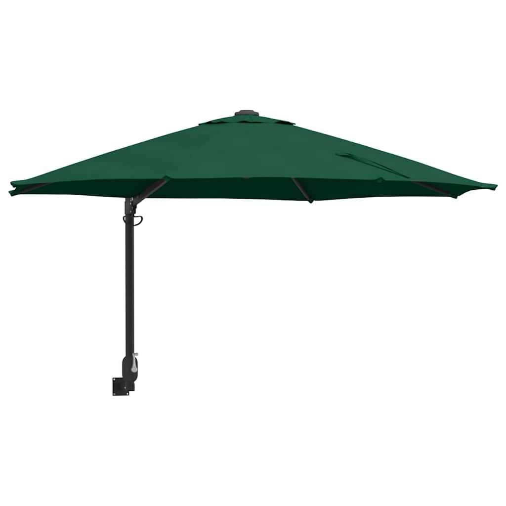 Tuinparasol Groen 248 x 248 x 148 cm Polyester en staal is nu te koop bij PeponiXL, paradijselijk wonen!
