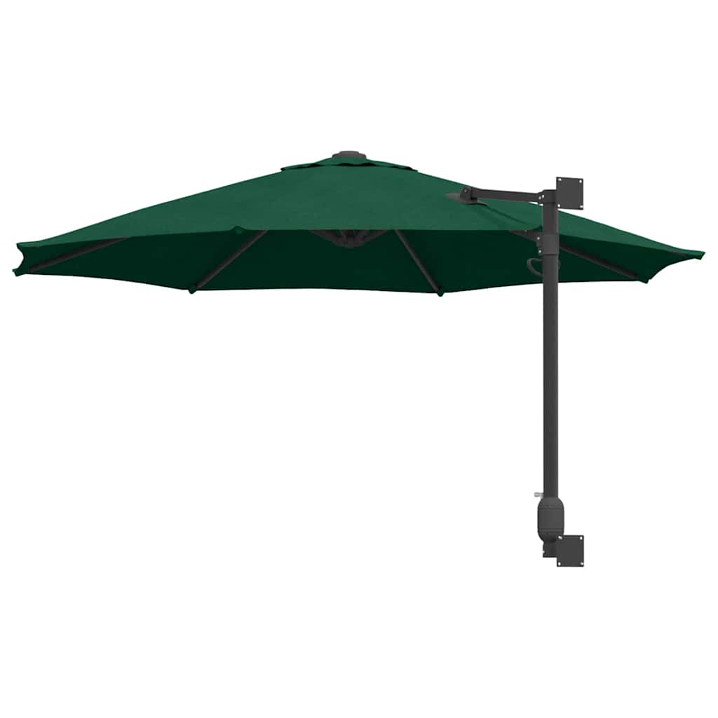 Tuinparasol Groen 248 x 248 x 148 cm Polyester en staal is nu te koop bij PeponiXL, paradijselijk wonen!