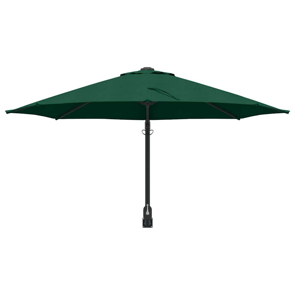 Tuinparasol Groen 248 x 248 x 148 cm Polyester en staal is nu te koop bij PeponiXL, paradijselijk wonen!