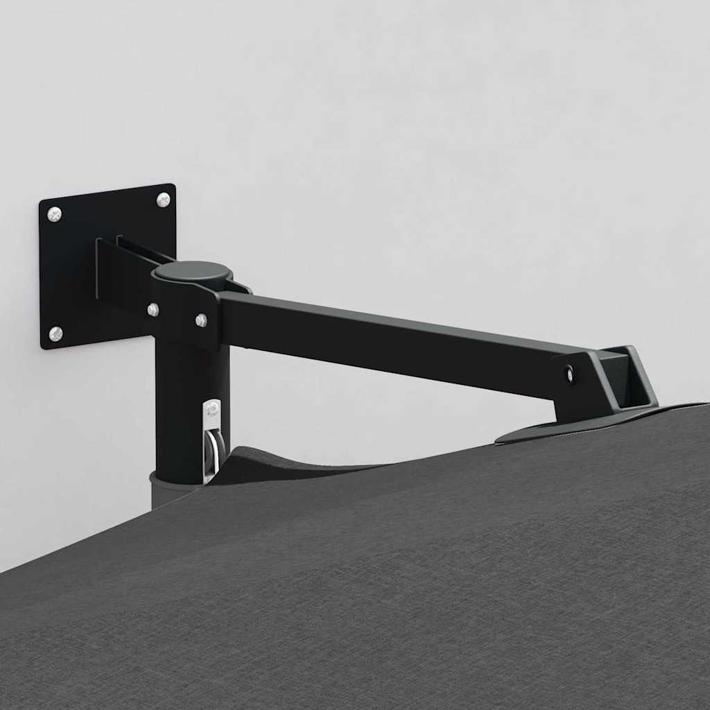 Tuinparasol Antraciet 248 x 248 x 148 cm Polyester en staal is nu te koop bij PeponiXL, paradijselijk wonen!