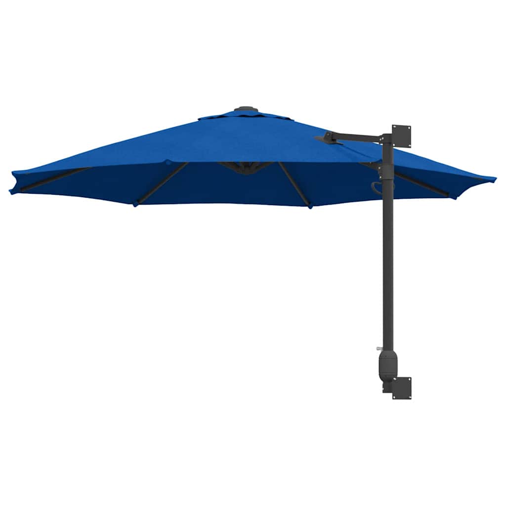 Tuinparasol Azurblauw 248 x 248 x 148 cm Polyester en staal is nu te koop bij PeponiXL, paradijselijk wonen!