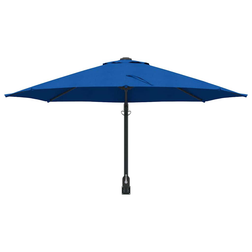 Tuinparasol Azurblauw 248 x 248 x 148 cm Polyester en staal is nu te koop bij PeponiXL, paradijselijk wonen!