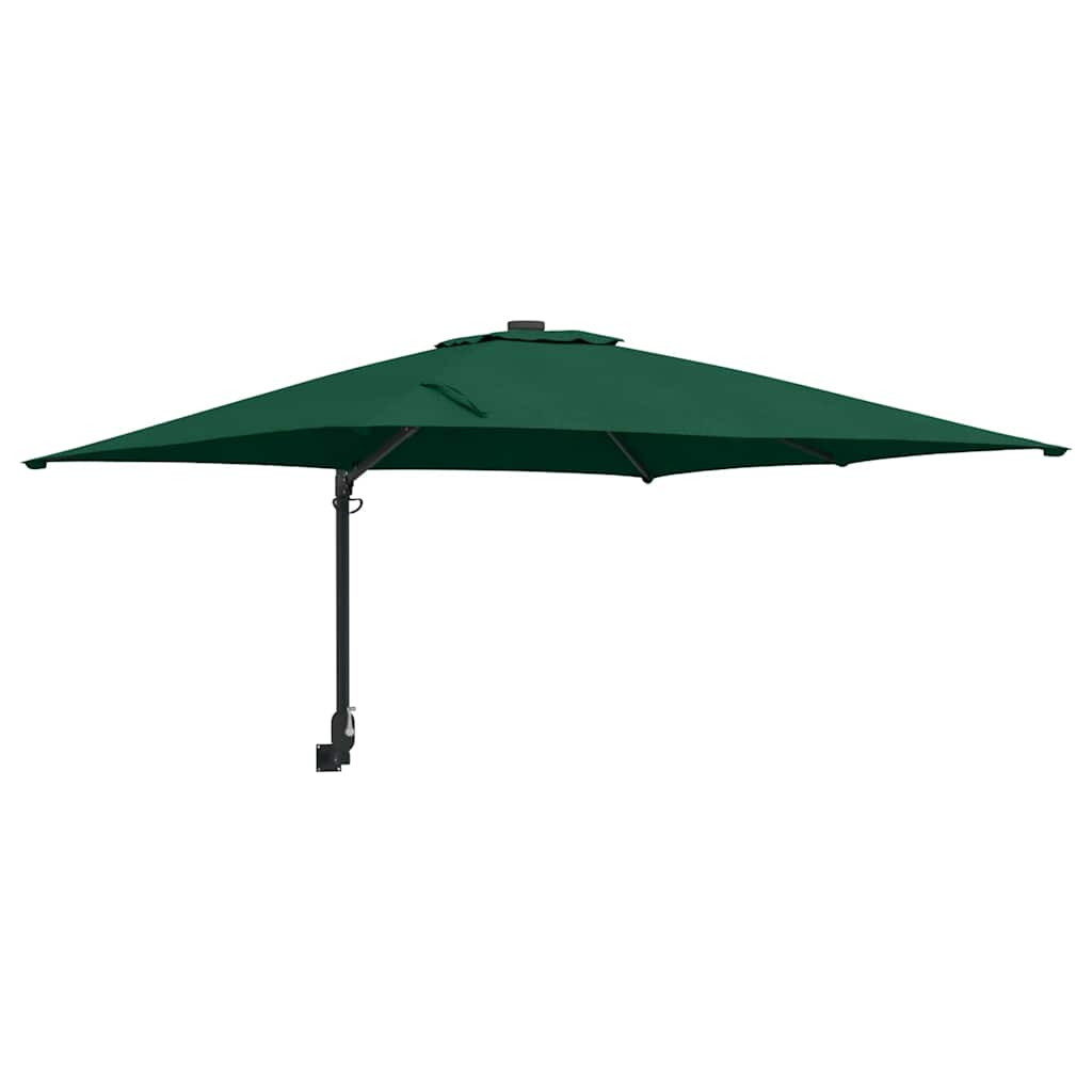 Tuinparasol Groen 248,5 x 247,5 x 160 cm Polyester en staal is nu te koop bij PeponiXL, paradijselijk wonen!