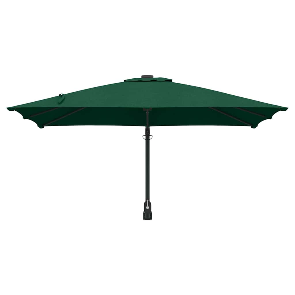 Tuinparasol Groen 248,5 x 247,5 x 160 cm Polyester en staal is nu te koop bij PeponiXL, paradijselijk wonen!