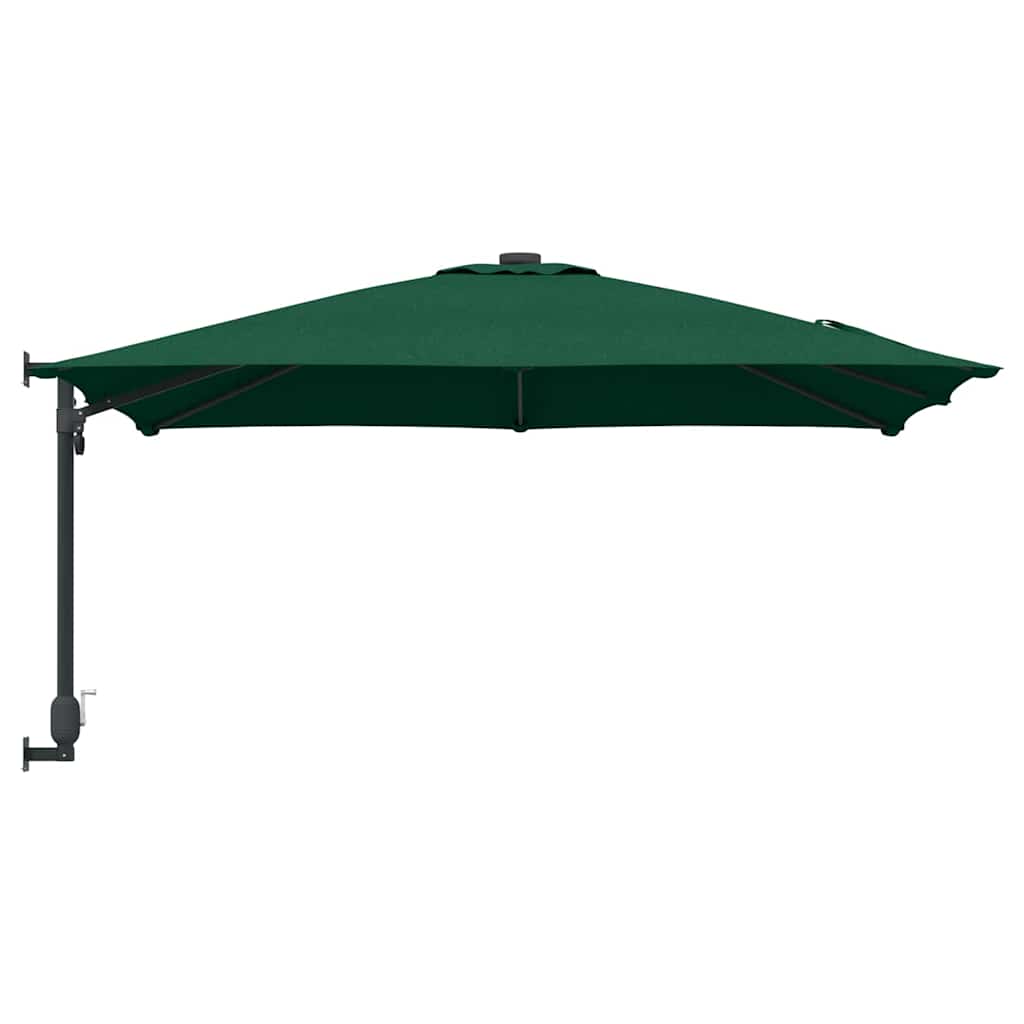Tuinparasol Groen 248,5 x 247,5 x 160 cm Polyester en staal is nu te koop bij PeponiXL, paradijselijk wonen!