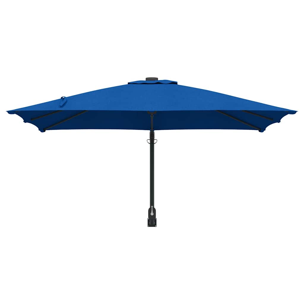 Tuinparasol Azurblauw 248,5 x 247,5 x 160 cm Polyester en staal is nu te koop bij PeponiXL, paradijselijk wonen!