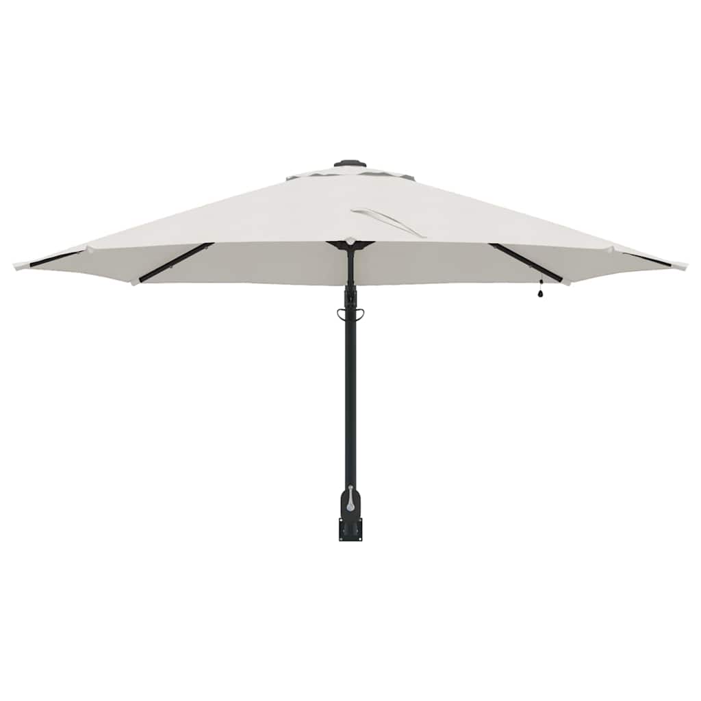 Tuinparasol Zand 248 x 248 x 148 cm Polyester en staal is nu te koop bij PeponiXL, paradijselijk wonen!