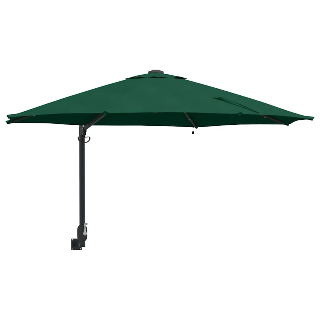 Tuinparasol Groen 248 x 248 x 148 cm Polyester en staal is nu te koop bij PeponiXL, paradijselijk wonen!