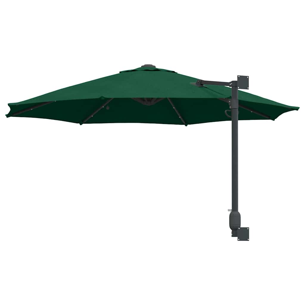 Tuinparasol Groen 248 x 248 x 148 cm Polyester en staal is nu te koop bij PeponiXL, paradijselijk wonen!