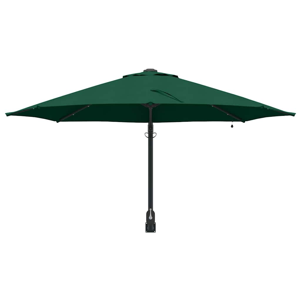 Tuinparasol Groen 248 x 248 x 148 cm Polyester en staal is nu te koop bij PeponiXL, paradijselijk wonen!