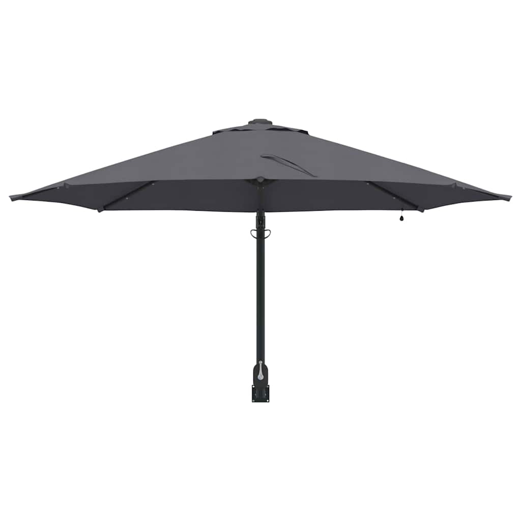 Tuinparasol Antraciet 248 x 248 x 148 cm Polyester en staal is nu te koop bij PeponiXL, paradijselijk wonen!