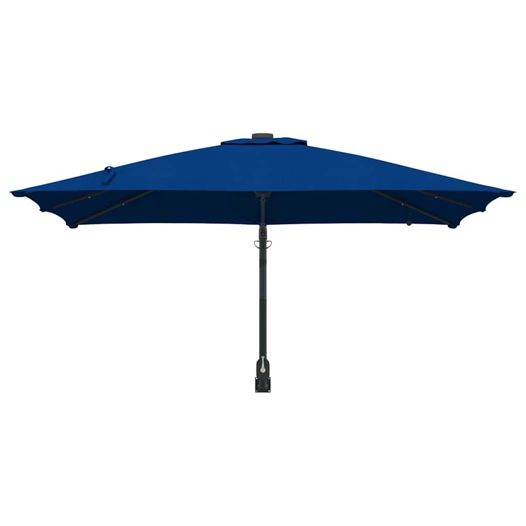 Tuinparasol Azurblauw 248,5 x 247,5 x 160 cm Polyester en staal is nu te koop bij PeponiXL, paradijselijk wonen!