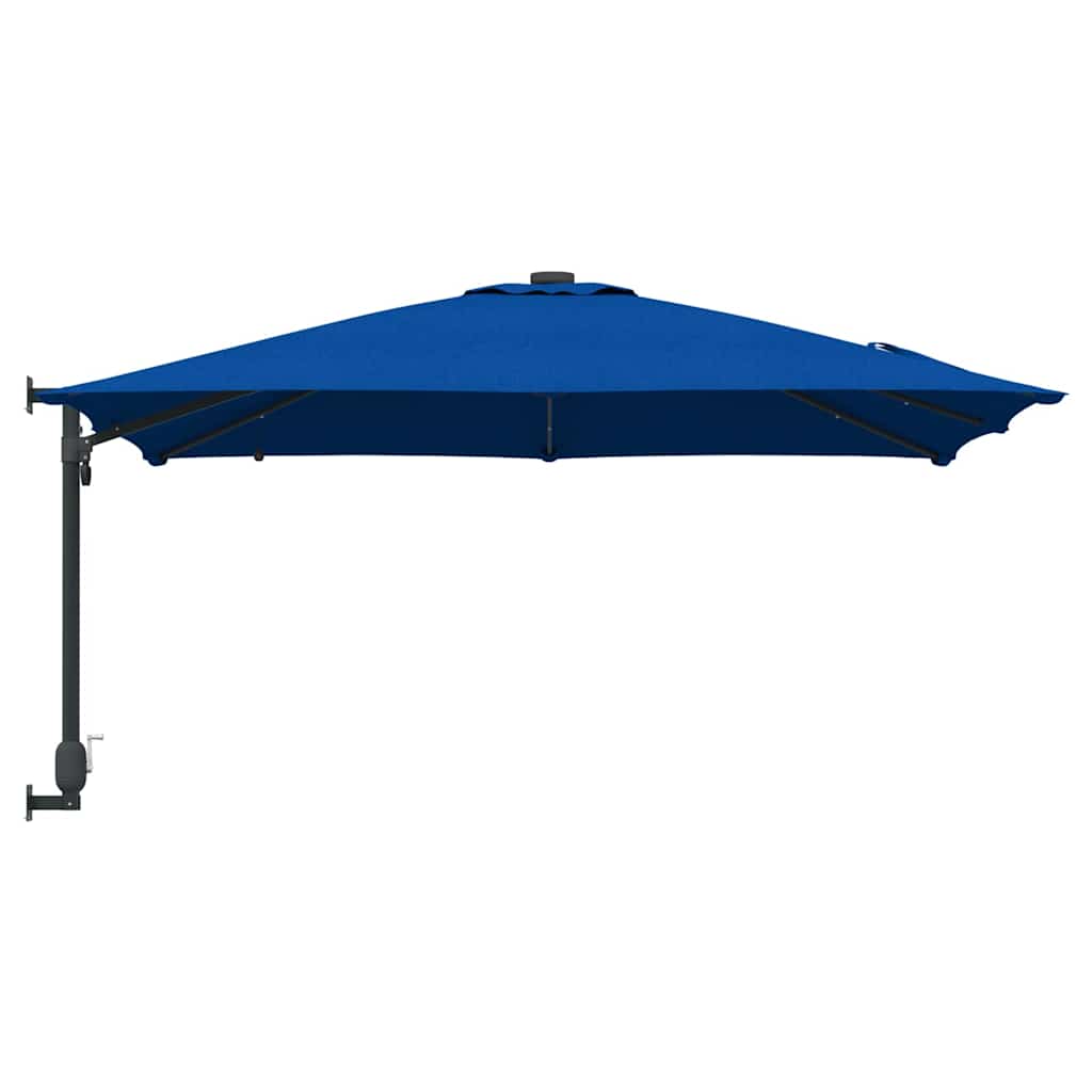 Tuinparasol Azurblauw 248,5 x 247,5 x 160 cm Polyester en staal is nu te koop bij PeponiXL, paradijselijk wonen!