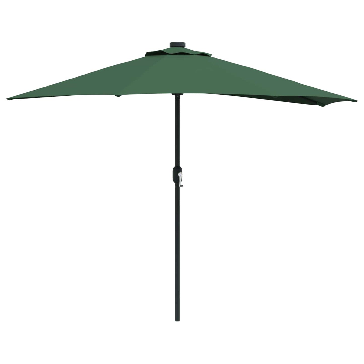Tuinparasol Groen 294 x 150 x 224 cm Polyester en staal is nu te koop bij PeponiXL, paradijselijk wonen!