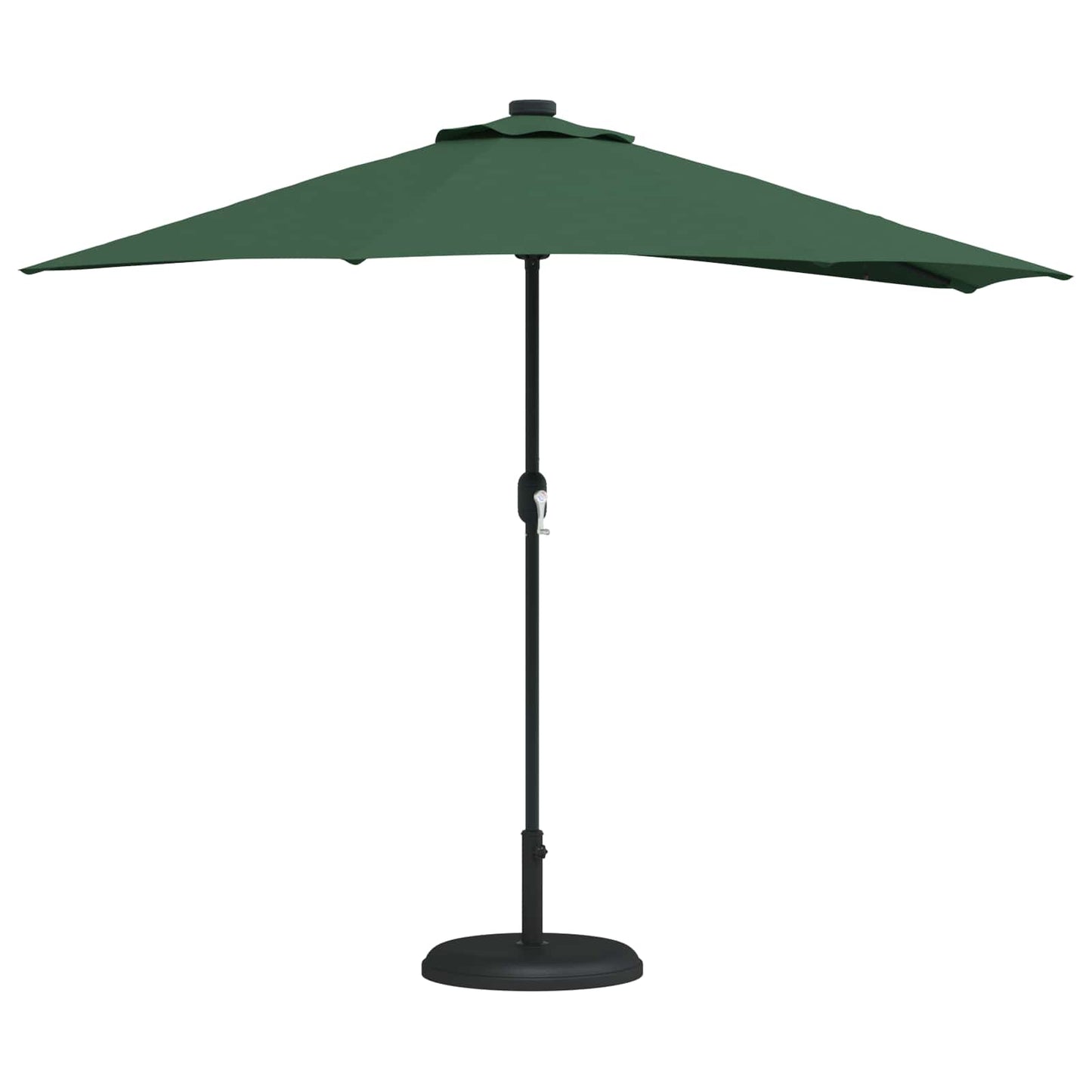 Tuinparasol Groen 294 x 150 x 224 cm Polyester en staal is nu te koop bij PeponiXL, paradijselijk wonen!