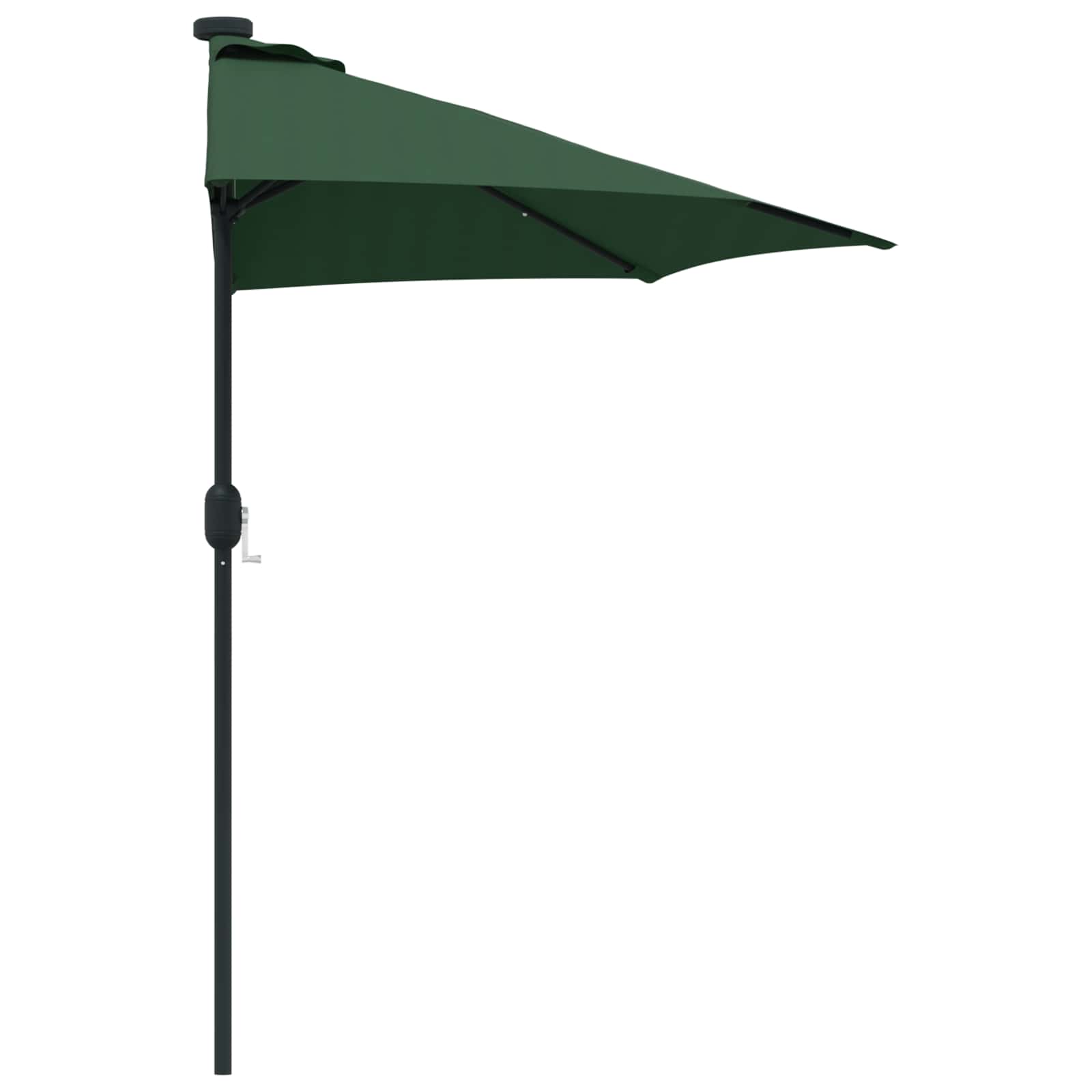 Tuinparasol Groen 294 x 150 x 224 cm Polyester en staal is nu te koop bij PeponiXL, paradijselijk wonen!