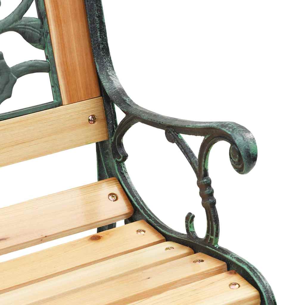 Tuinbank met kussen Bruin 116 x 54 x 73 cm Hout is nu te koop bij PeponiXL, paradijselijk wonen!