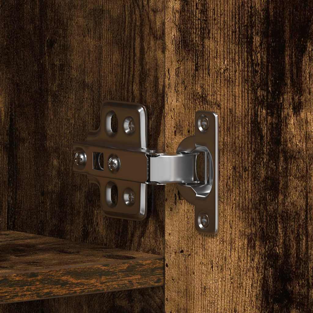 Schoenenkast Multikleur 80 x 35.5 x 180 cm Bewerkt hout is nu te koop bij PeponiXL, paradijselijk wonen!