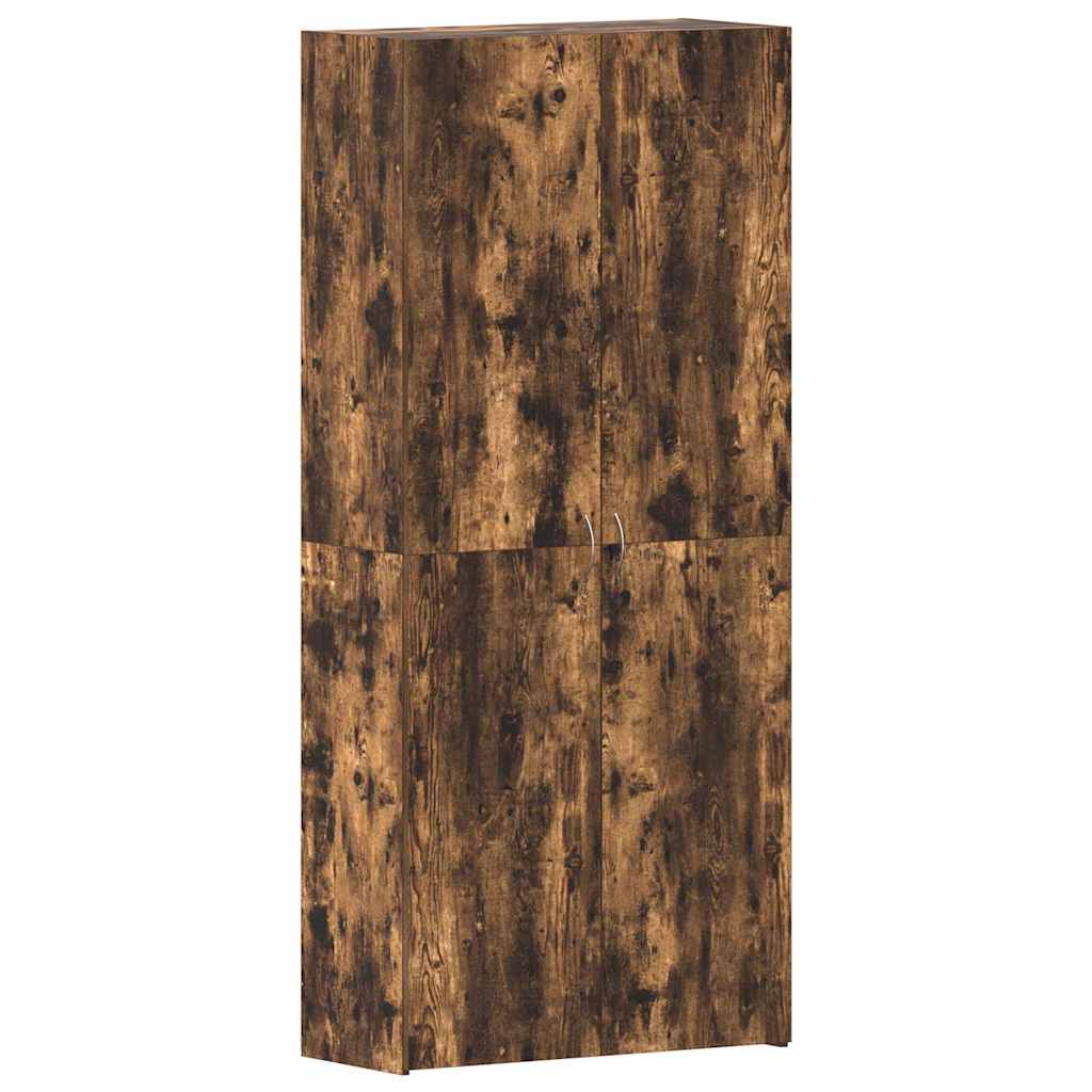 Schoenenkast Multikleur 80 x 35.5 x 180 cm Bewerkt hout is nu te koop bij PeponiXL, paradijselijk wonen!