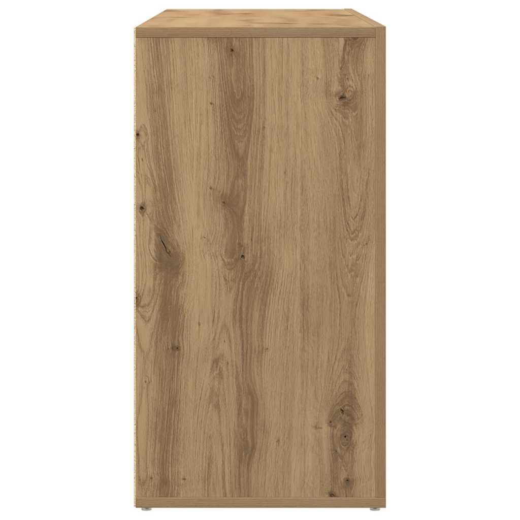 Dressoir met lade Artisan Eiken 120 x 36 x 69 cm Bewerkt hout is nu te koop bij PeponiXL, paradijselijk wonen!