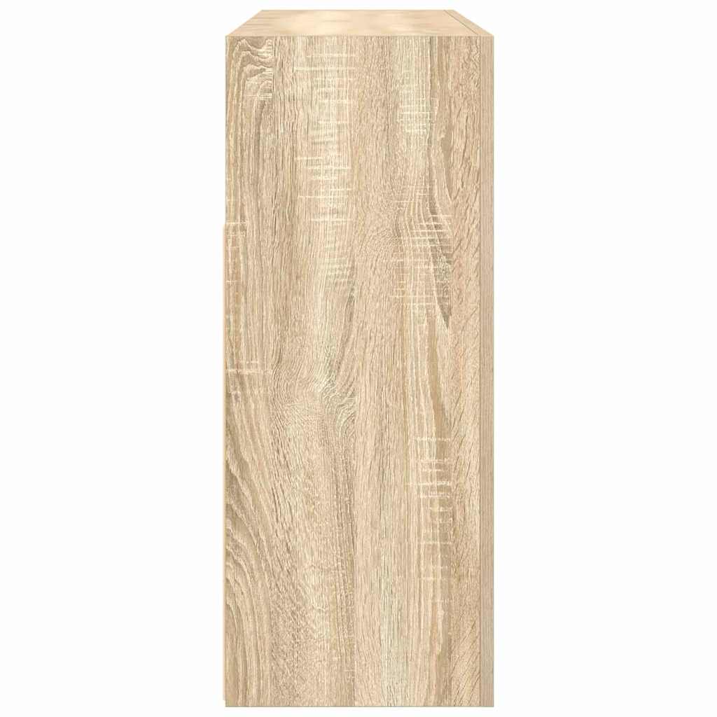 Dressoir Sonoma Eiken 116 x 30 x 75 cm Bewerkt hout is nu te koop bij PeponiXL, paradijselijk wonen!