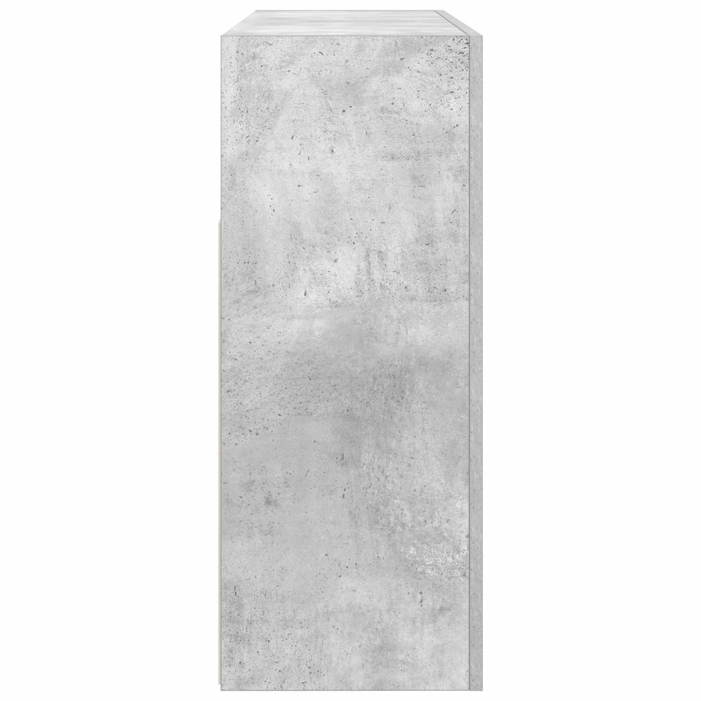Dressoir Beton Grijs 116 x 30 x 75 cm Bewerkt hout is nu te koop bij PeponiXL, paradijselijk wonen!