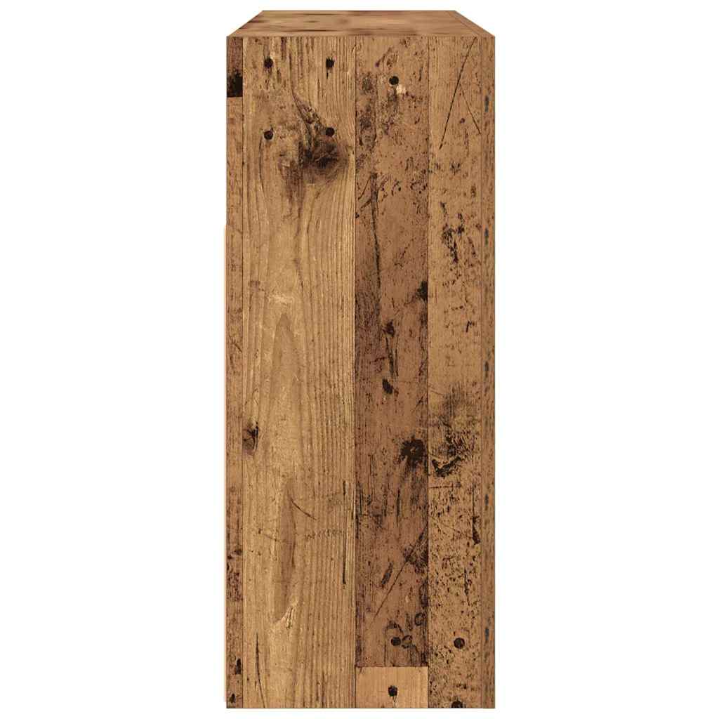 Dressoir Oudhout 116 x 30 x 75 cm Bewerkt hout is nu te koop bij PeponiXL, paradijselijk wonen!
