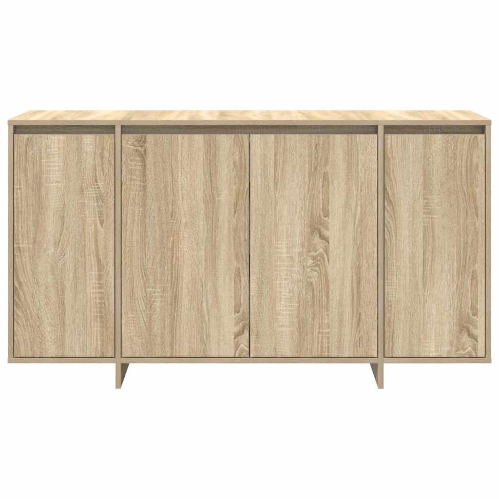 Dressoir Sonoma Eiken 135 x 41 x 75 cm Bewerkt hout is nu te koop bij PeponiXL, paradijselijk wonen!