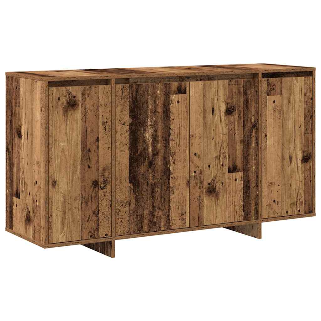 Dressoir Oudhout 135 x 41 x 75 cm Bewerkt hout is nu te koop bij PeponiXL, paradijselijk wonen!