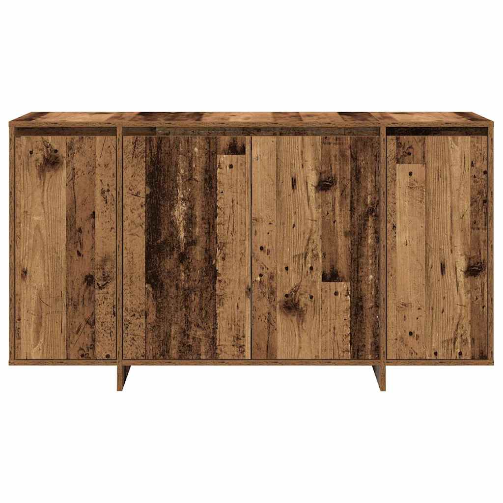 Dressoir Oudhout 135 x 41 x 75 cm Bewerkt hout is nu te koop bij PeponiXL, paradijselijk wonen!