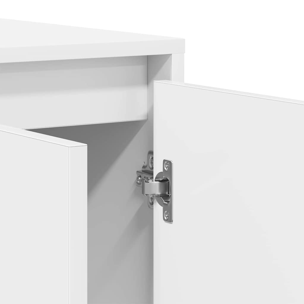 Dressoir Wit 120 x 41 x 75 cm Bewerkt hout is nu te koop bij PeponiXL, paradijselijk wonen!