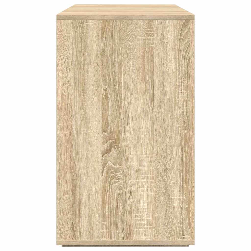 Dressoir Sonoma eiken 120 x 41 x 75 cm Bewerkt hout is nu te koop bij PeponiXL, paradijselijk wonen!
