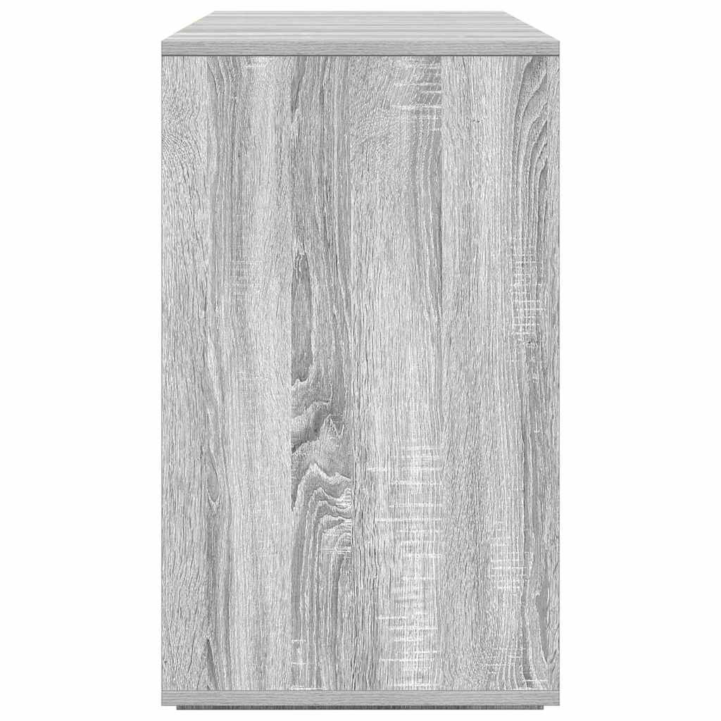 Dressoir Grijs sonoma 120 x 41 x 75 cm Bewerkt hout is nu te koop bij PeponiXL, paradijselijk wonen!